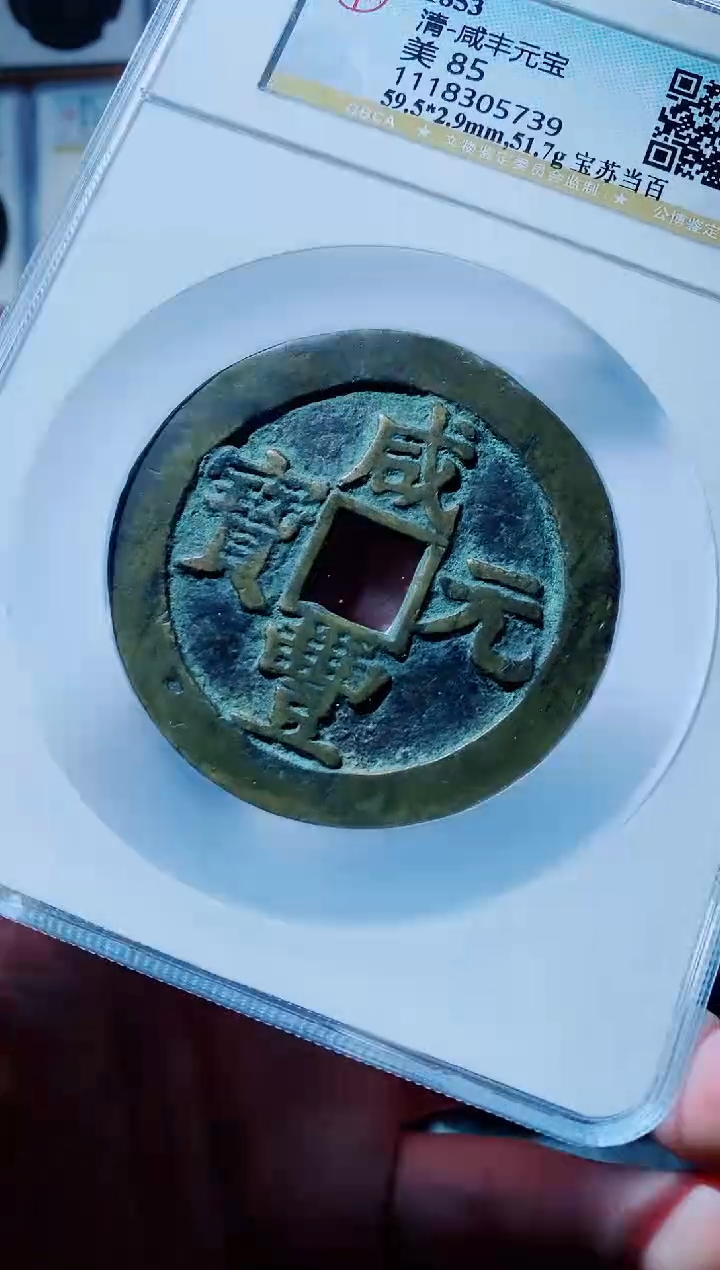 【闪购商品】铜古钱币咸丰尾号739