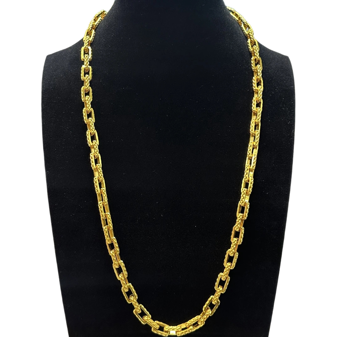 铜合金亚克力项链 非黄金项链 KS2008Nurluk KS时尚简约铜合金项