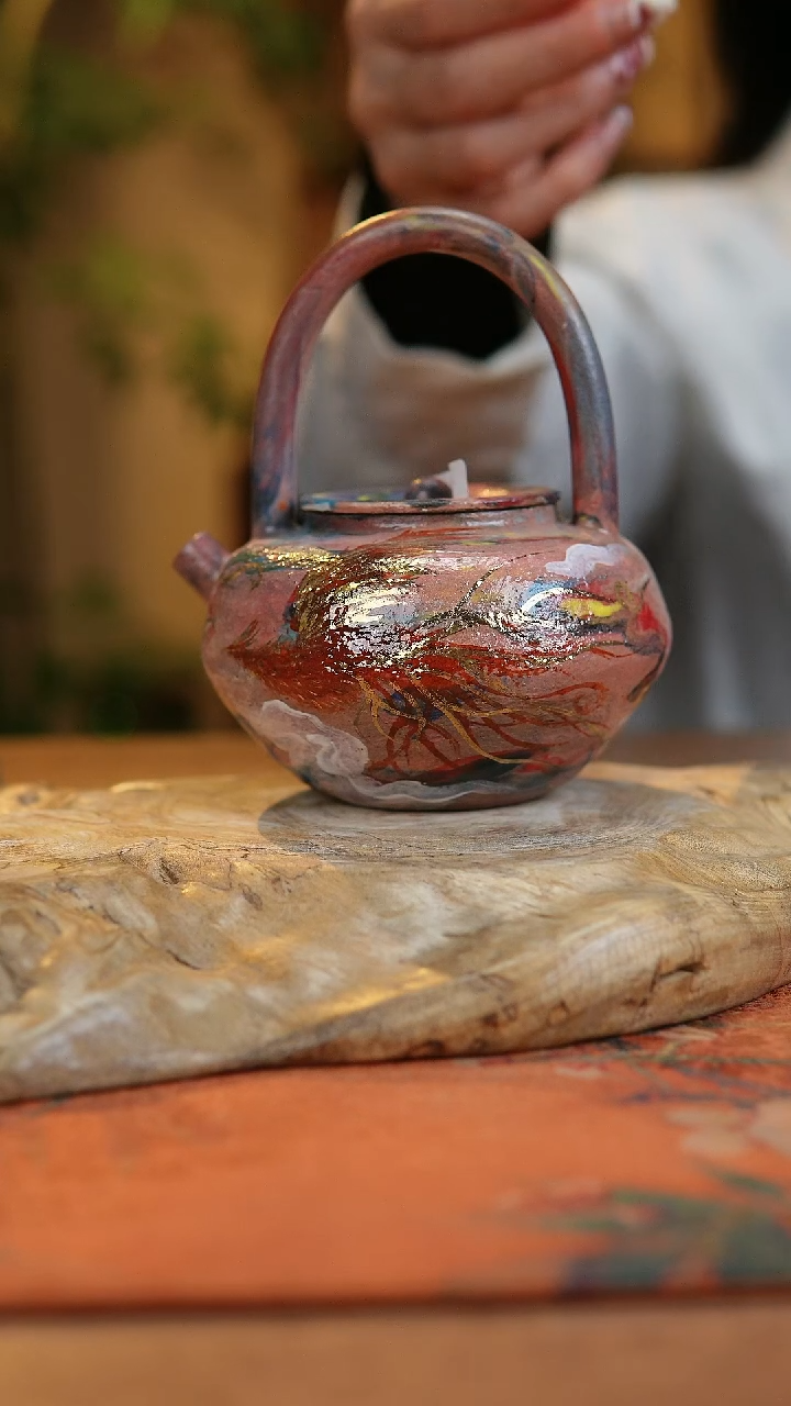 【闪购商品】瓷片1254景德镇手工手绘釉下彩高温瓷