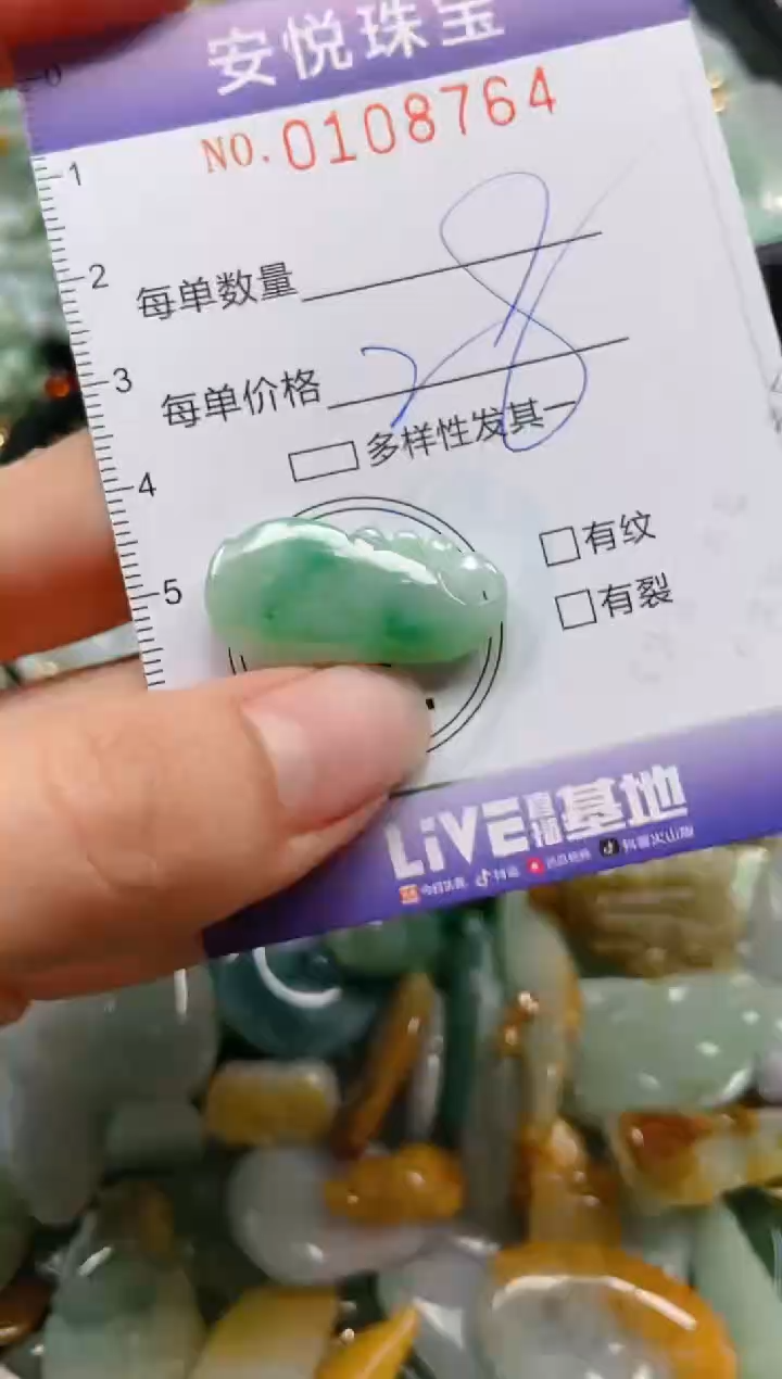 【闪购商品】翡翠颈饰未镶嵌闪购0108764