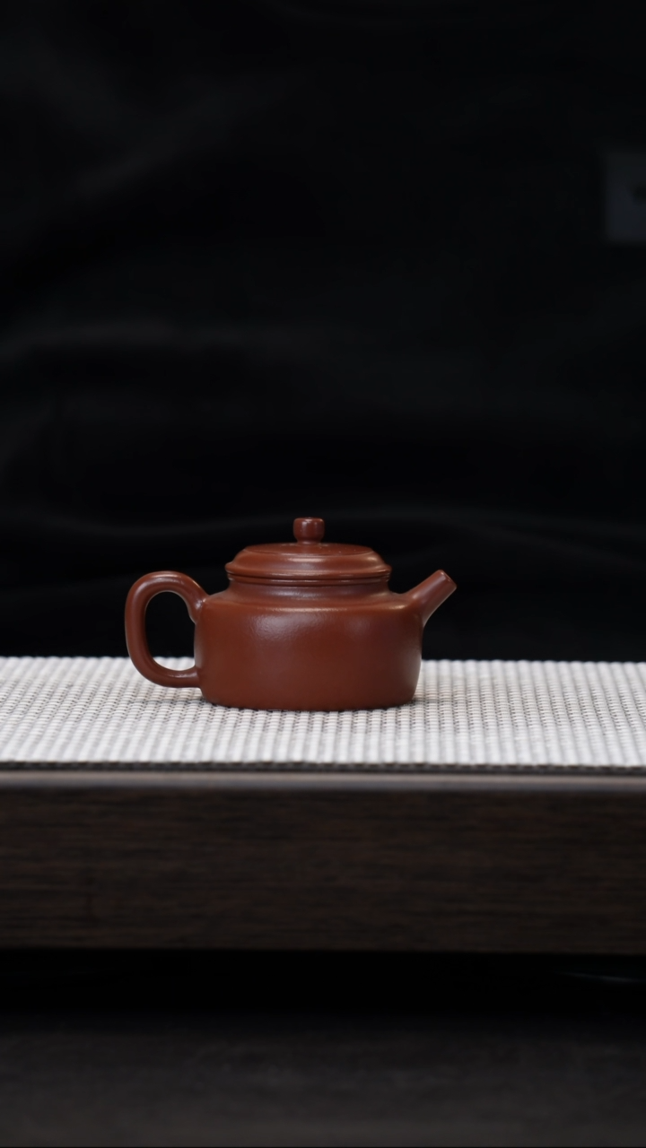 【闪购商品】紫砂茶壶原矿紫砂壶大红袍德中100cc