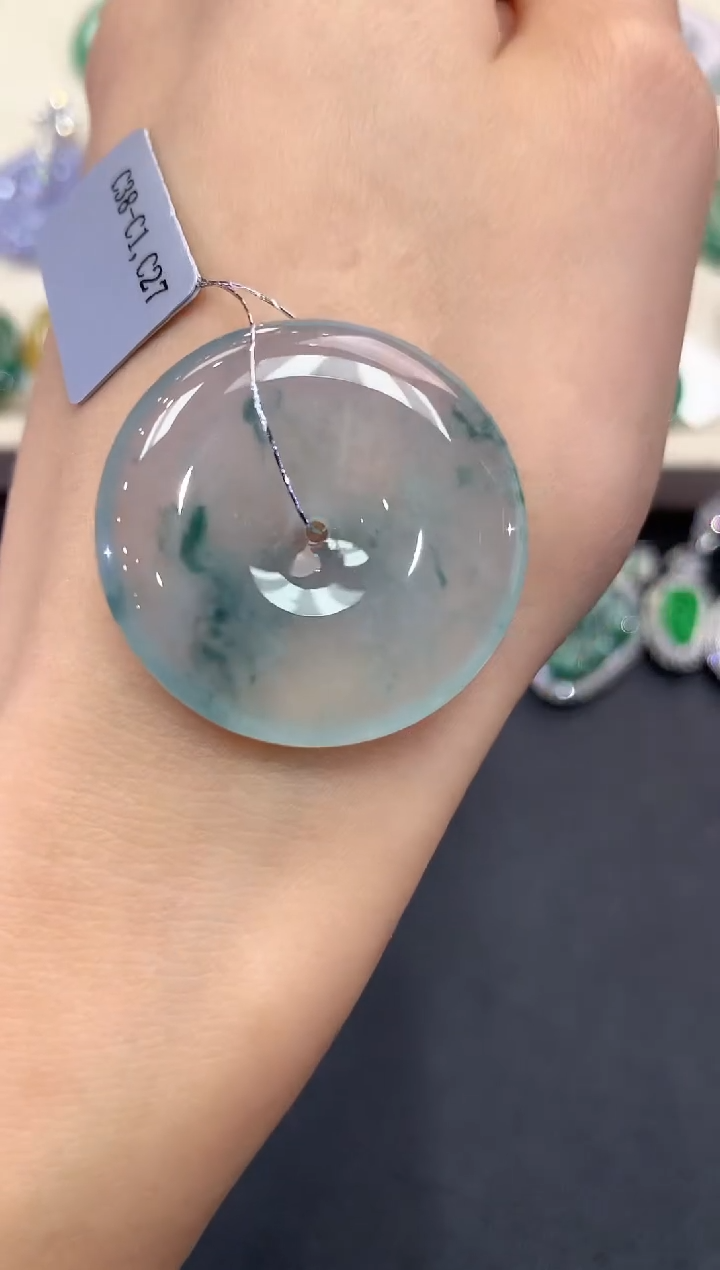 【闪购商品】翡翠吊坠(不含链)未镶嵌a77