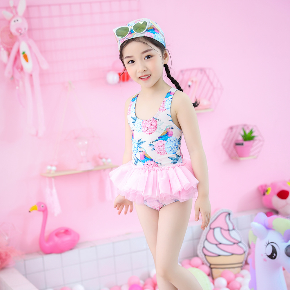 2025儿童泳衣女孩连体夏季新款
