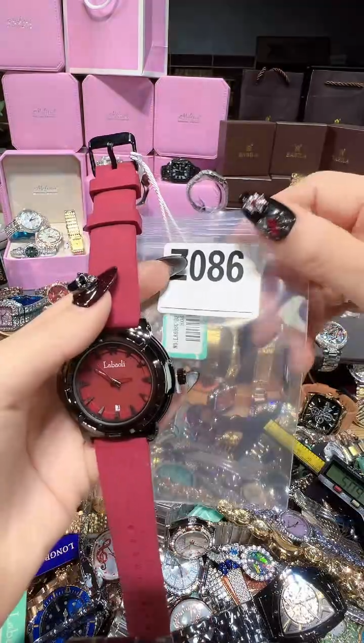 石英机芯不锈钢不锈钢直播定闪专用