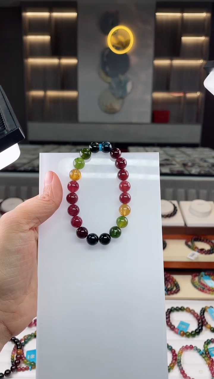 【闪购商品】碧玺单圈手串未镶嵌（多样性发一条）Q