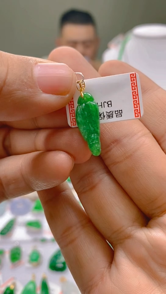 【闪购商品】翡翠颈饰18K金镶嵌新号开播，全场乱卖