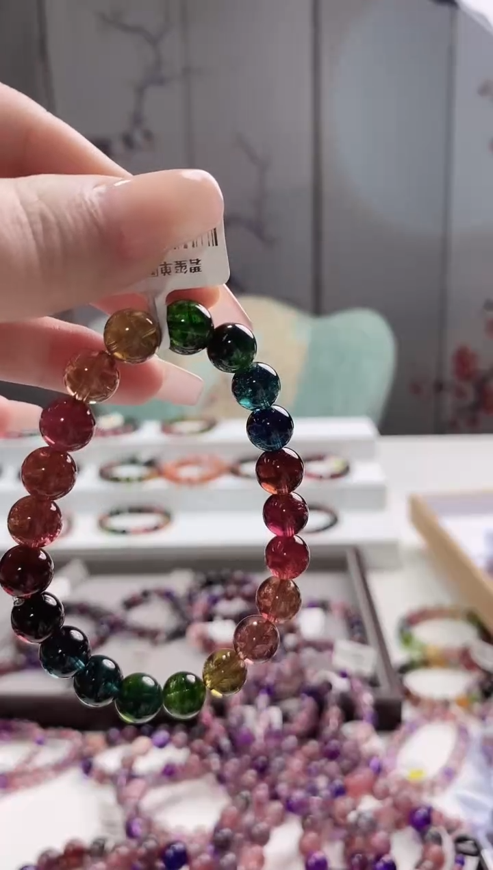 【闪购商品】碧玺单圈9*未镶嵌多人多样性发其一