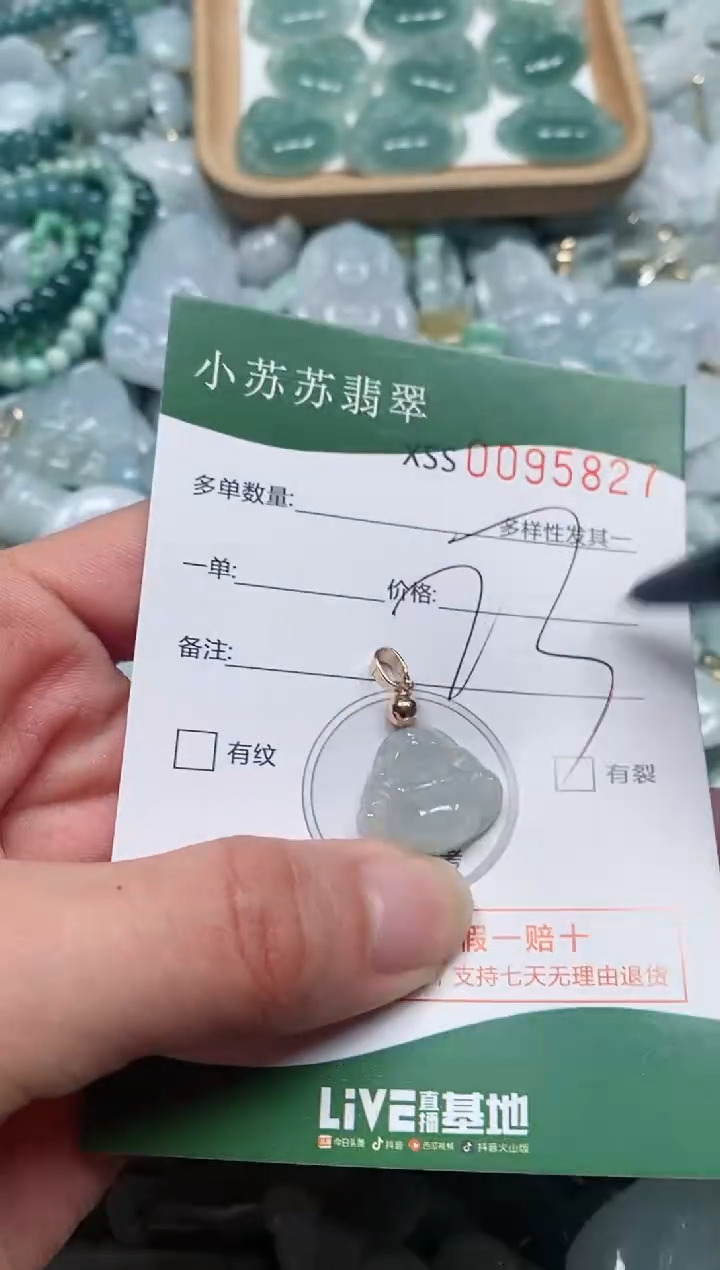 【闪购商品】翡翠颈饰未镶嵌闪购商品0095827