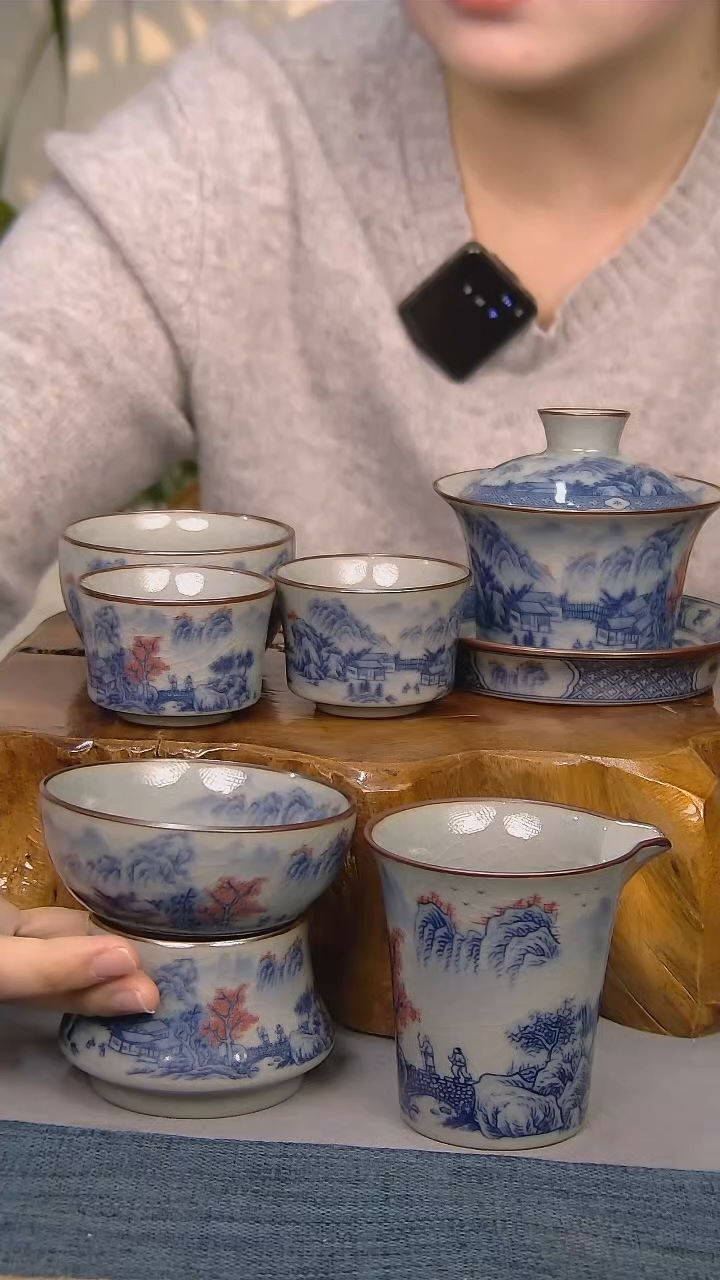 【闪购商品】简装家用款6件套 陶瓷家用茶具系列