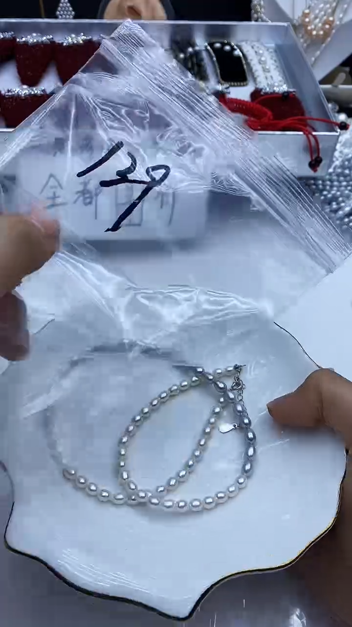 项链银S925镶嵌淡水珍珠多样性发其一