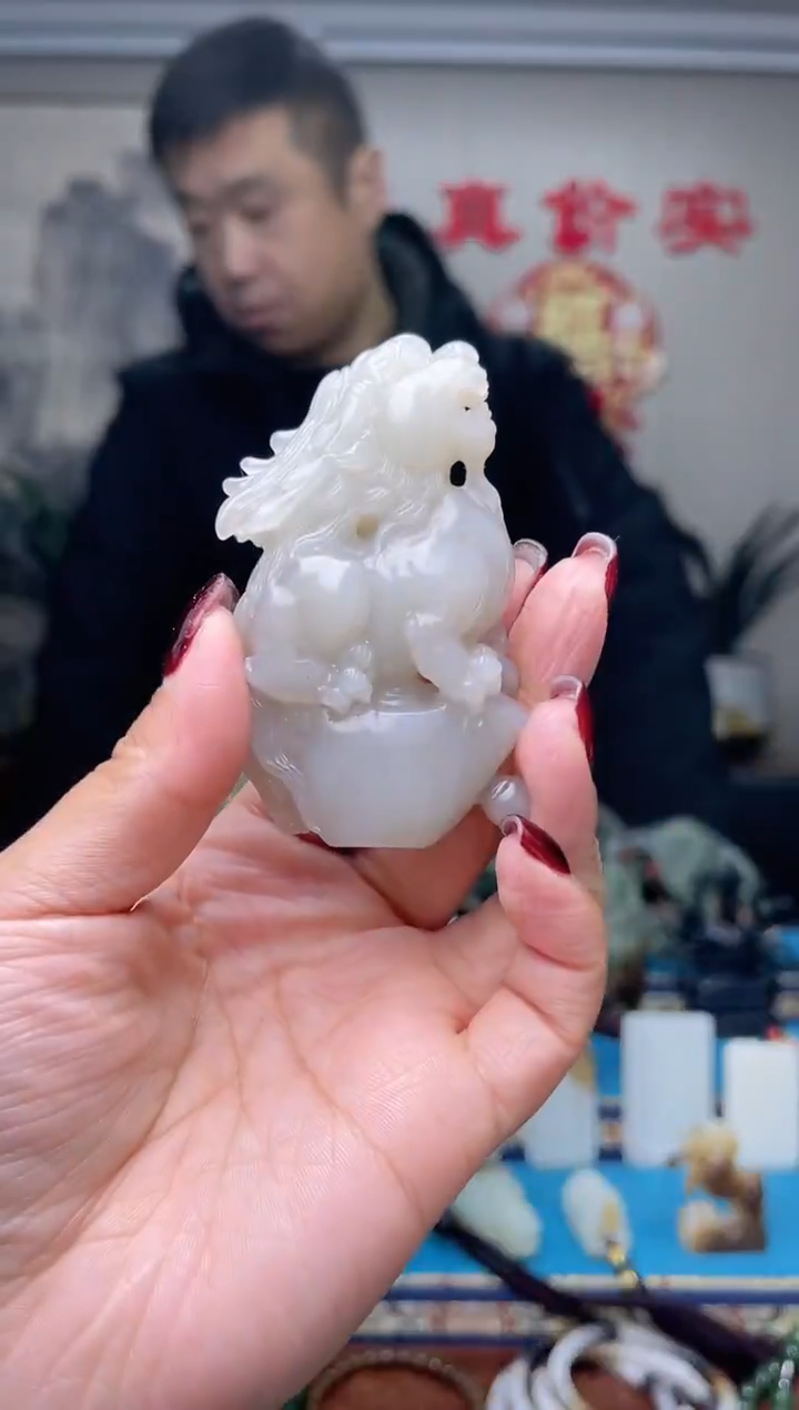 【闪购商品】和田玉挂件未镶嵌1