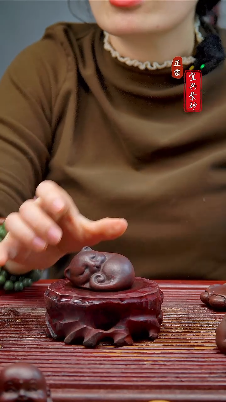 紫砂茶宠宜兴紫砂茶宠摆件