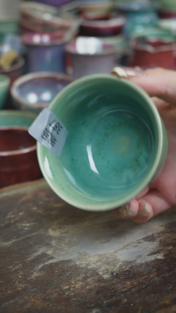 摆件钧瓷精品窑变茶器