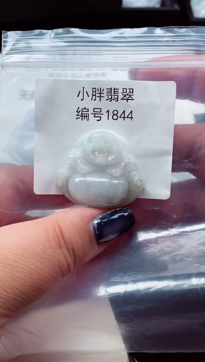 颈饰未镶嵌翡翠缅甸天然A货翡翠1844