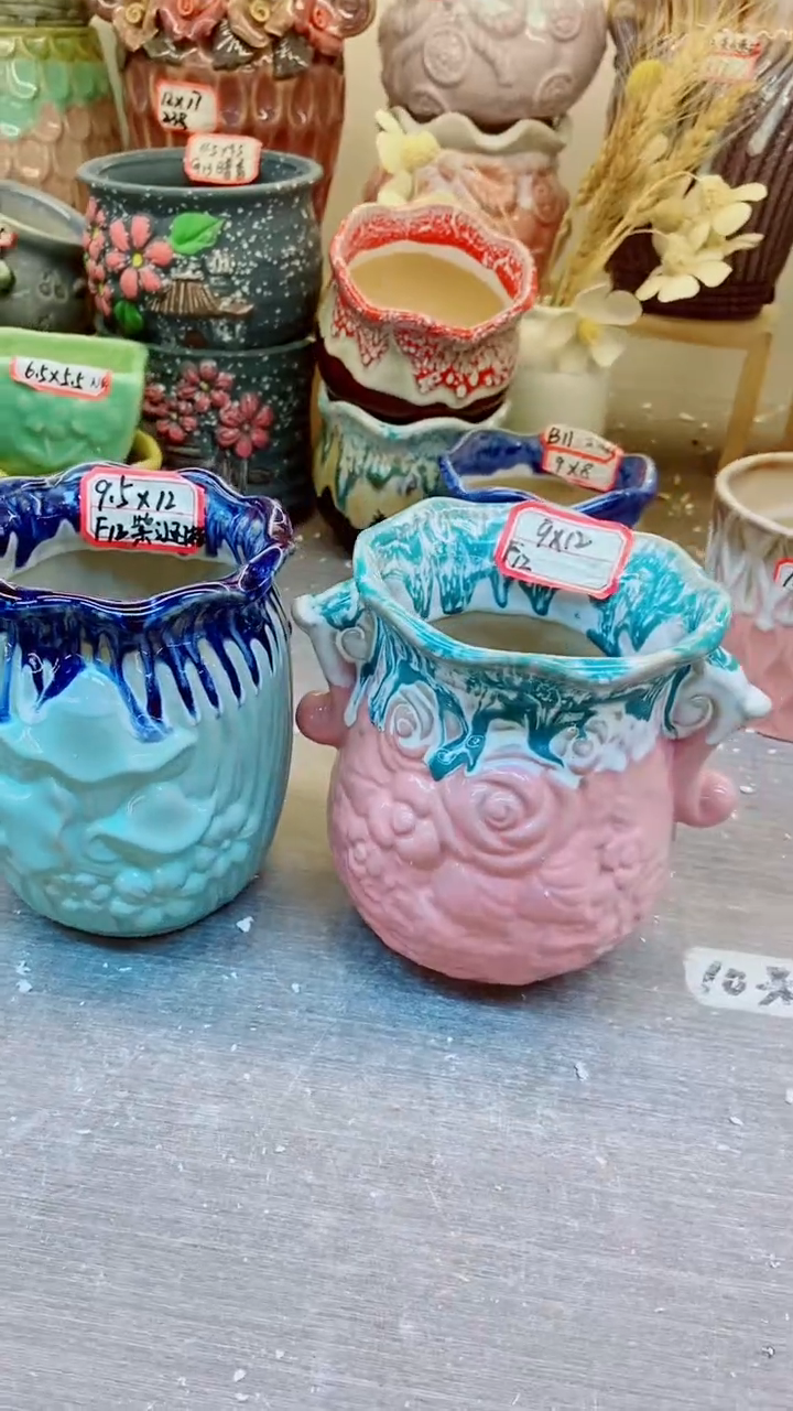 【闪购商品】陶瓷@@F12紫涵桩2件套 