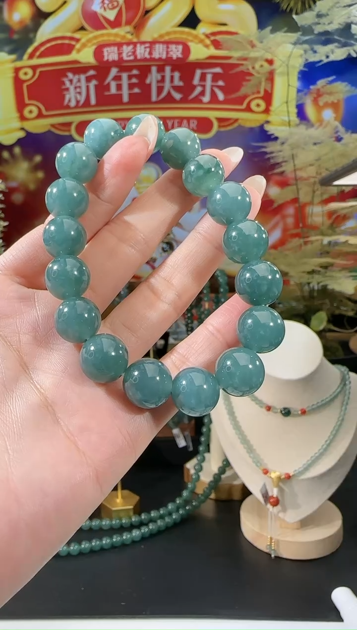 【闪购商品】翡翠手串未镶嵌手串多样性发一