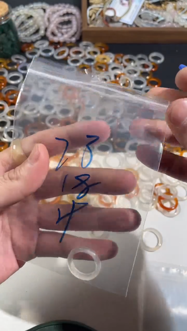 【闪购商品】玛瑙/玉髓戒指未镶嵌73