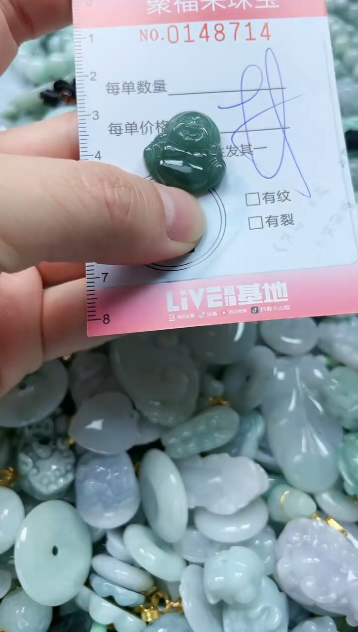 翡翠未镶嵌颈饰闪购0148714