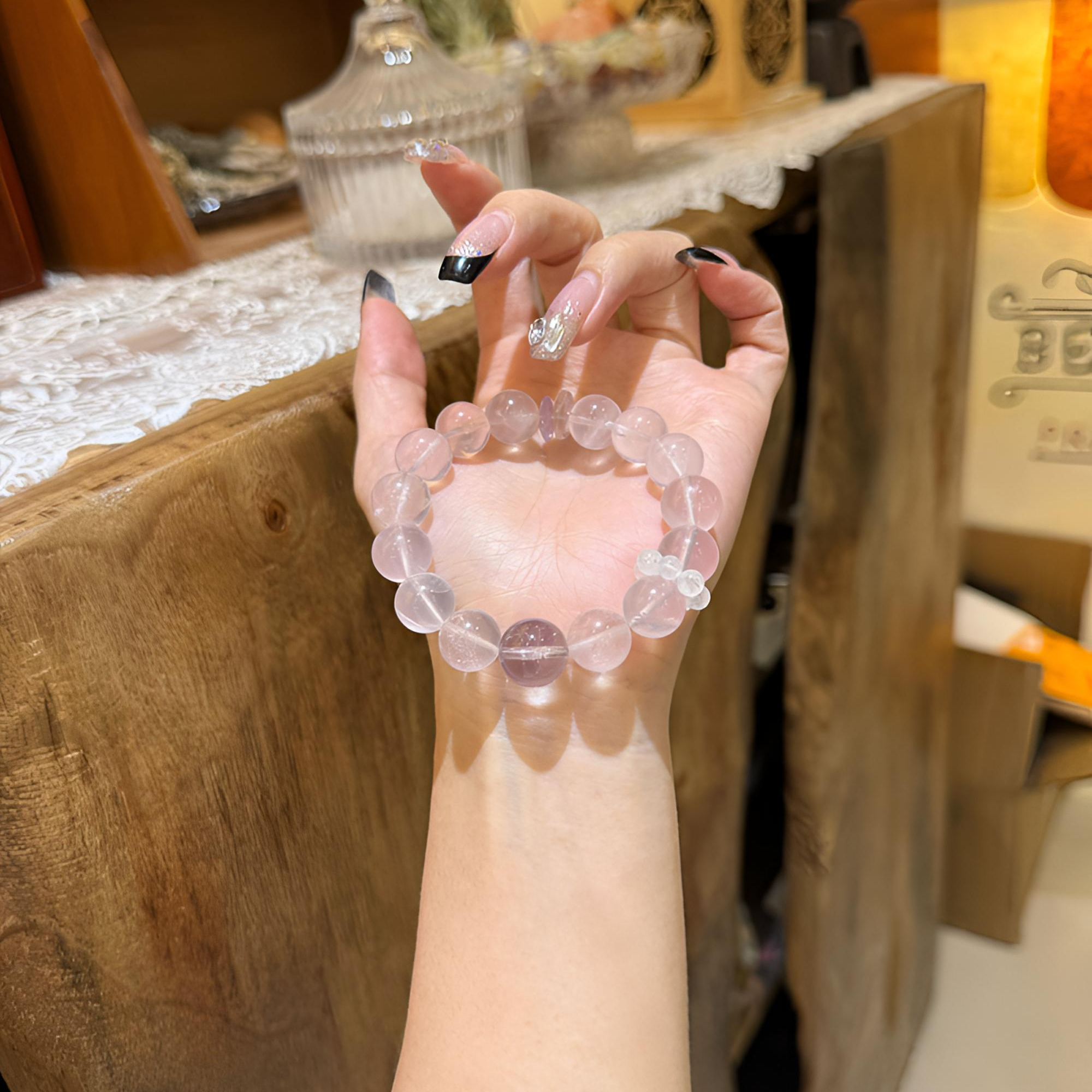 冰河碎星/粉水晶 甜甜能量