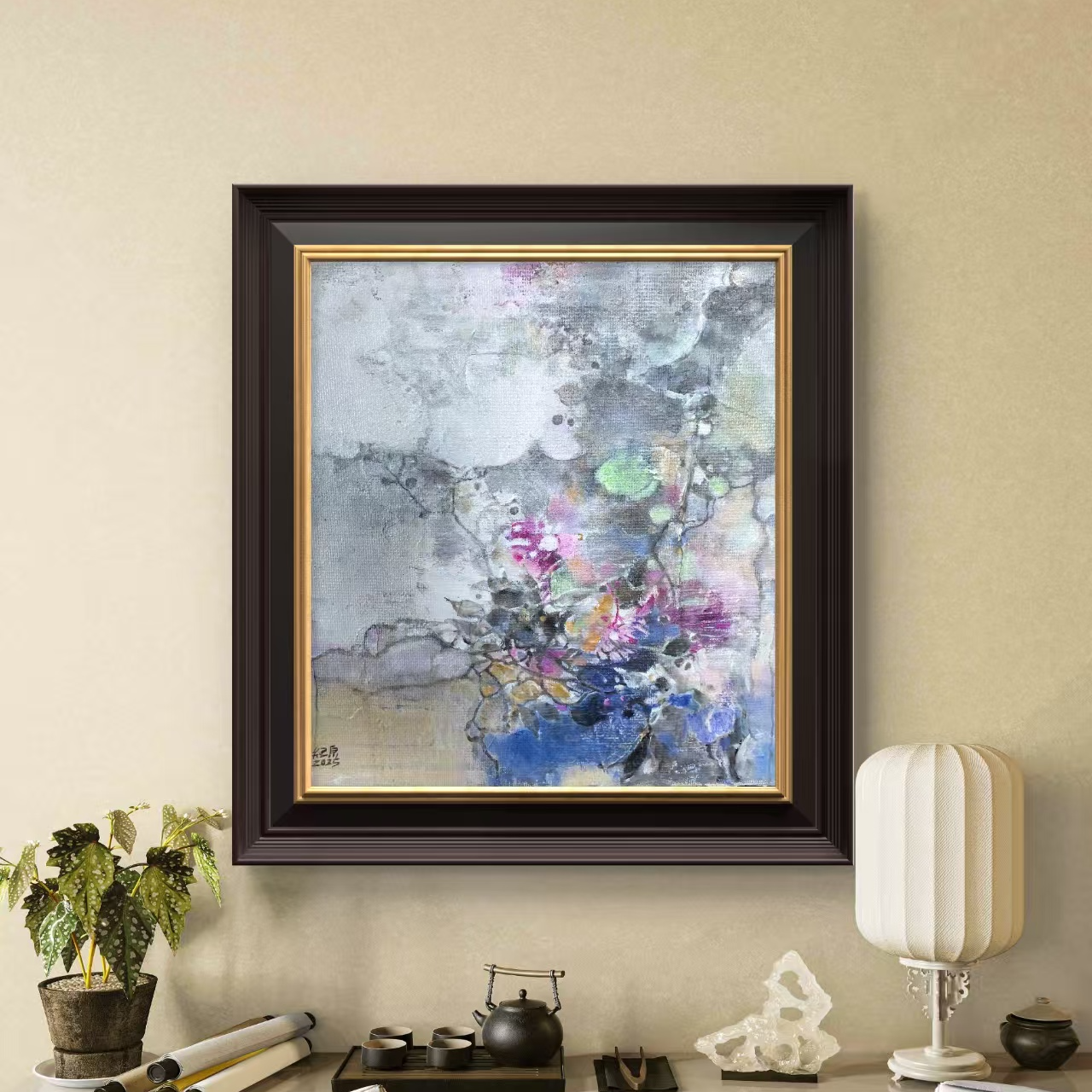 盛世藏美高端手绘油画40x40林纪泉