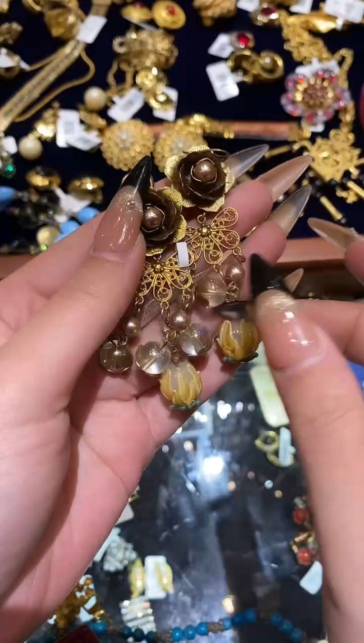 琉璃铜合金楚楚珠宝中古甄选不退换
