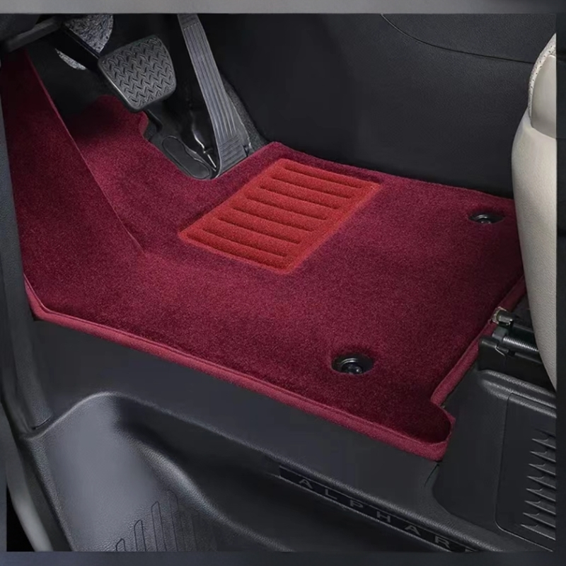 【商务合集 专车专用】100%澳洲进口纯羊毛高档地毯式平铺汽车脚垫