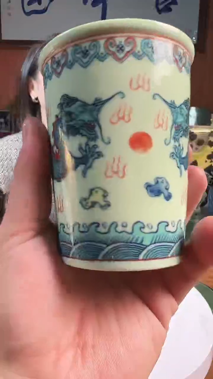 摆件陶景德镇陶瓷青花摆件6