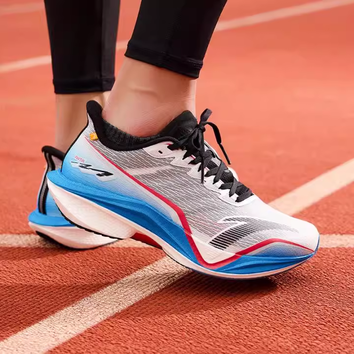 安踏儿童男大童运动鞋2025冬款马赫5 防滑运动跑步鞋312535521R