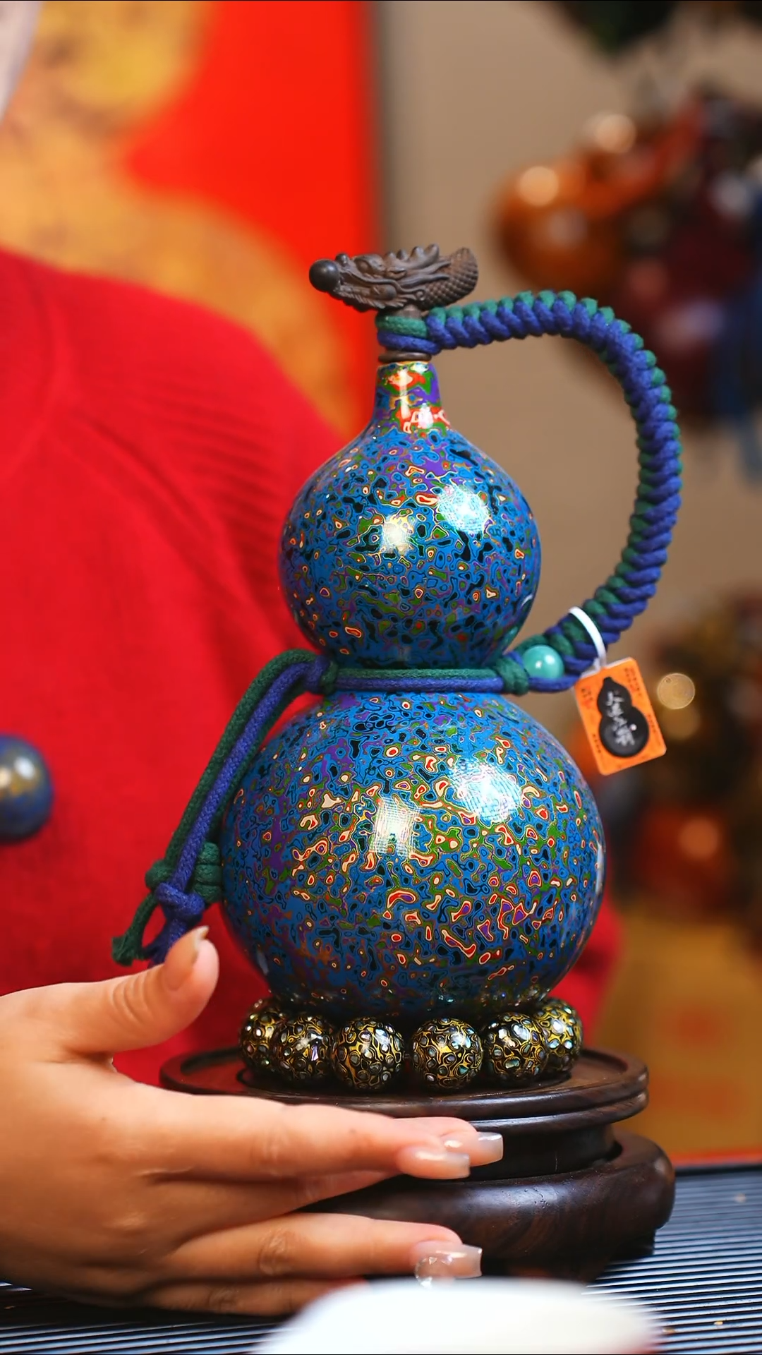 【闪购商品】JP113大师姐臻选非遗大漆酒葫芦