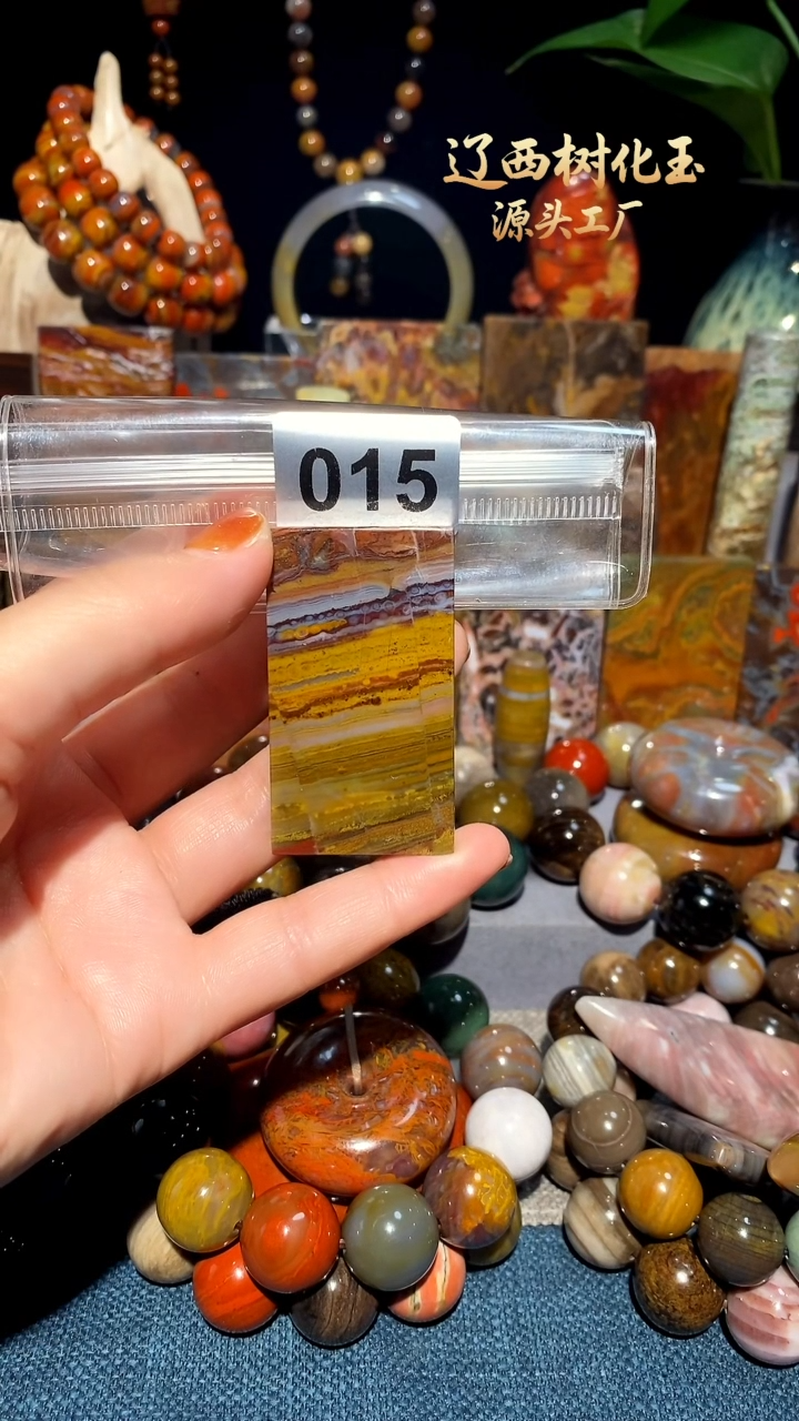 未镶嵌-硅化玉天然北票硅化玉吊坠