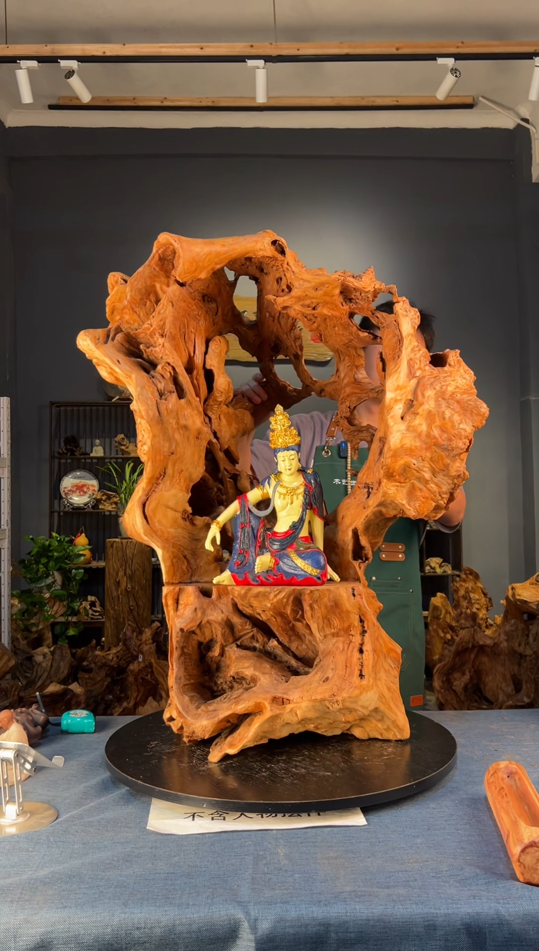 木卢师傅根艺作品（不包含人物摆件）