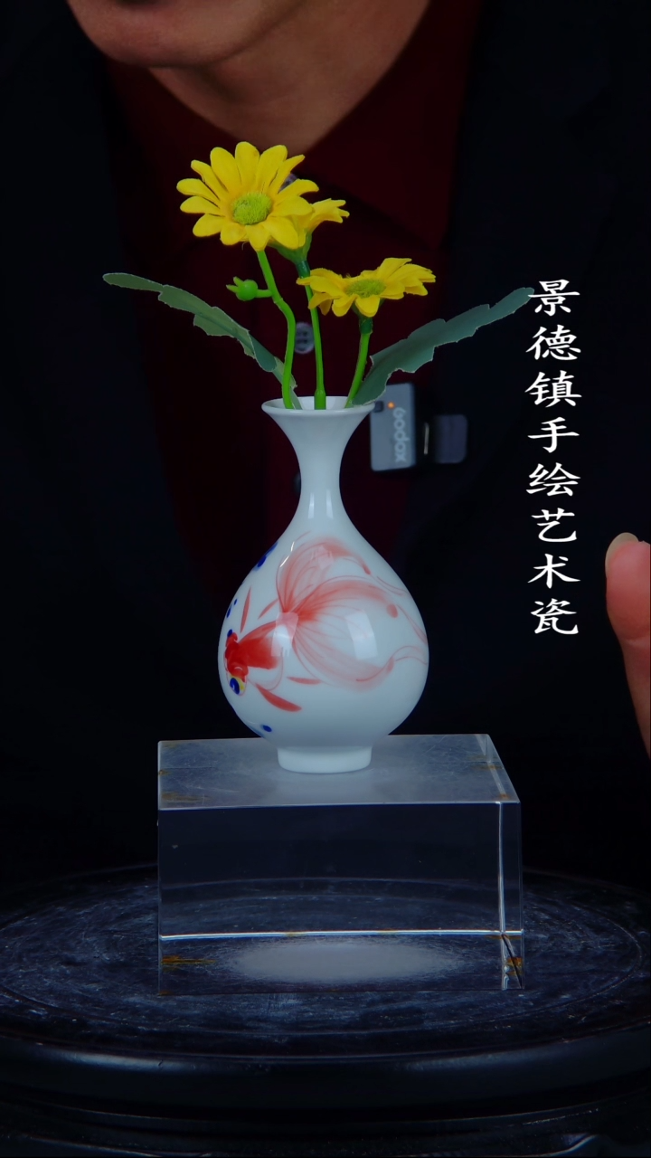 摆件景德镇手工手绘陶瓷7