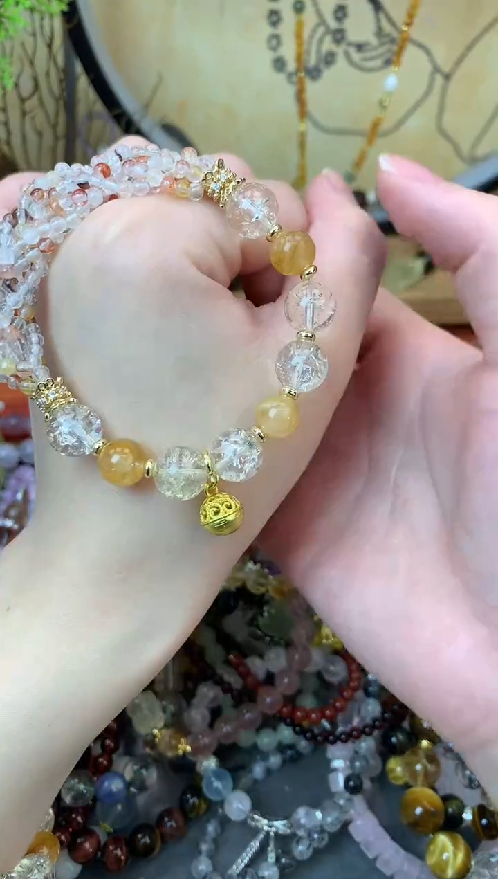 【闪购商品】水晶手链未镶嵌390手串