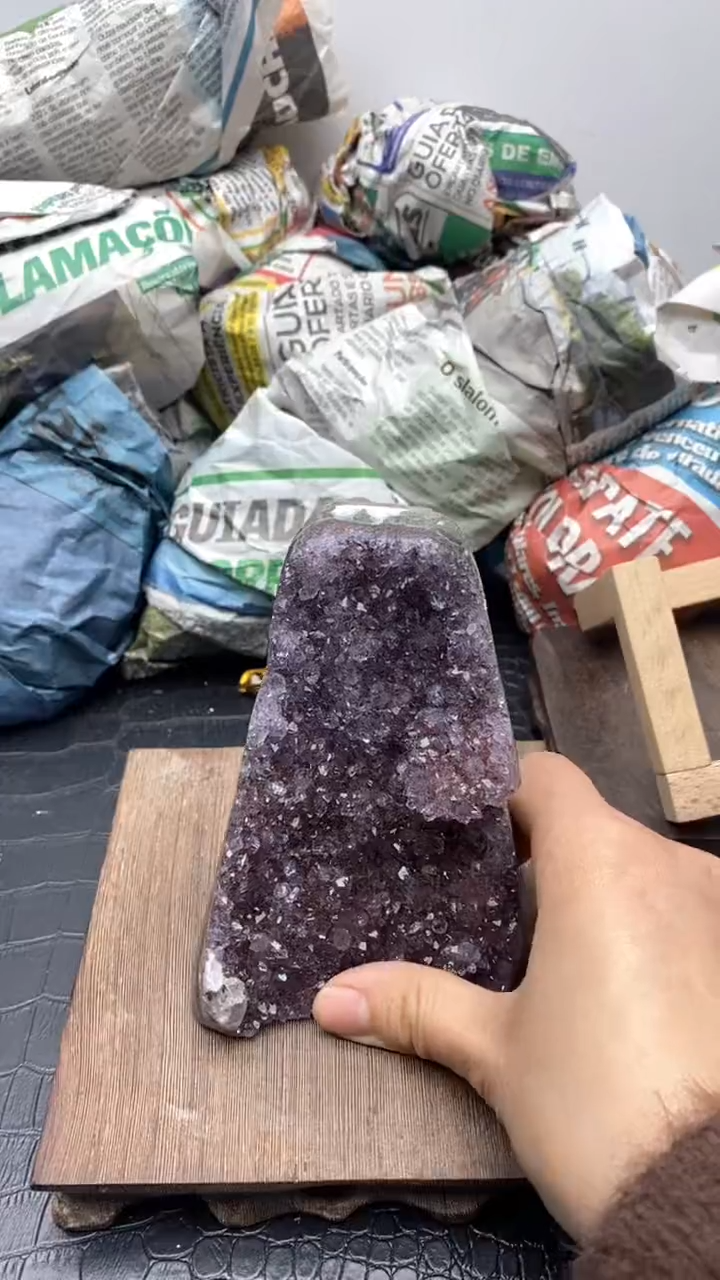 【闪购商品】紫晶1未镶嵌380号摆件