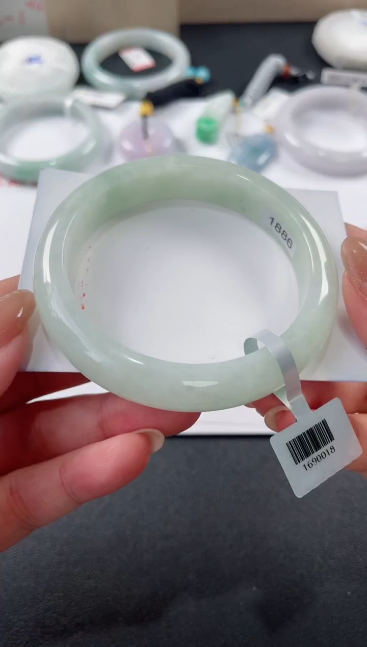 未镶嵌手镯翡翠 基地发货H 0596 59+