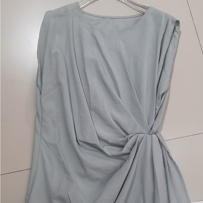 福利品不退换！衬衫短袖毛衣上衣时尚潮流纯色常规夏季女装百搭