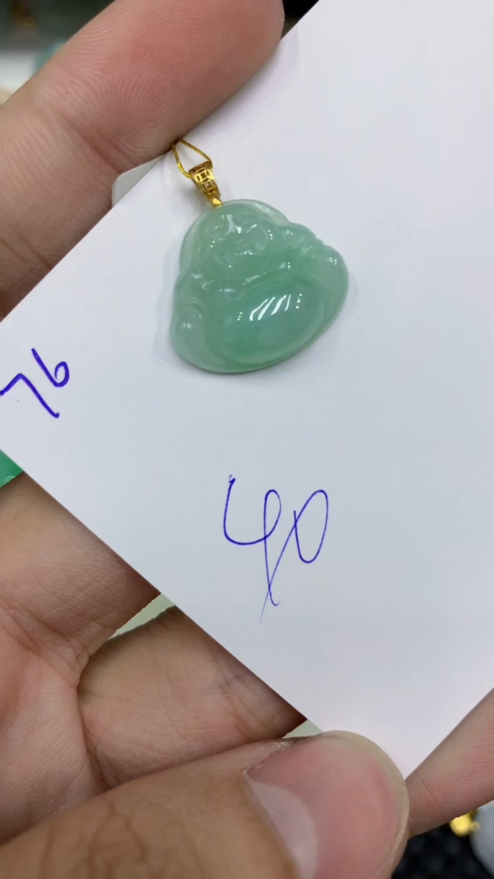 颈饰未镶嵌翡翠缅甸A货翡翠