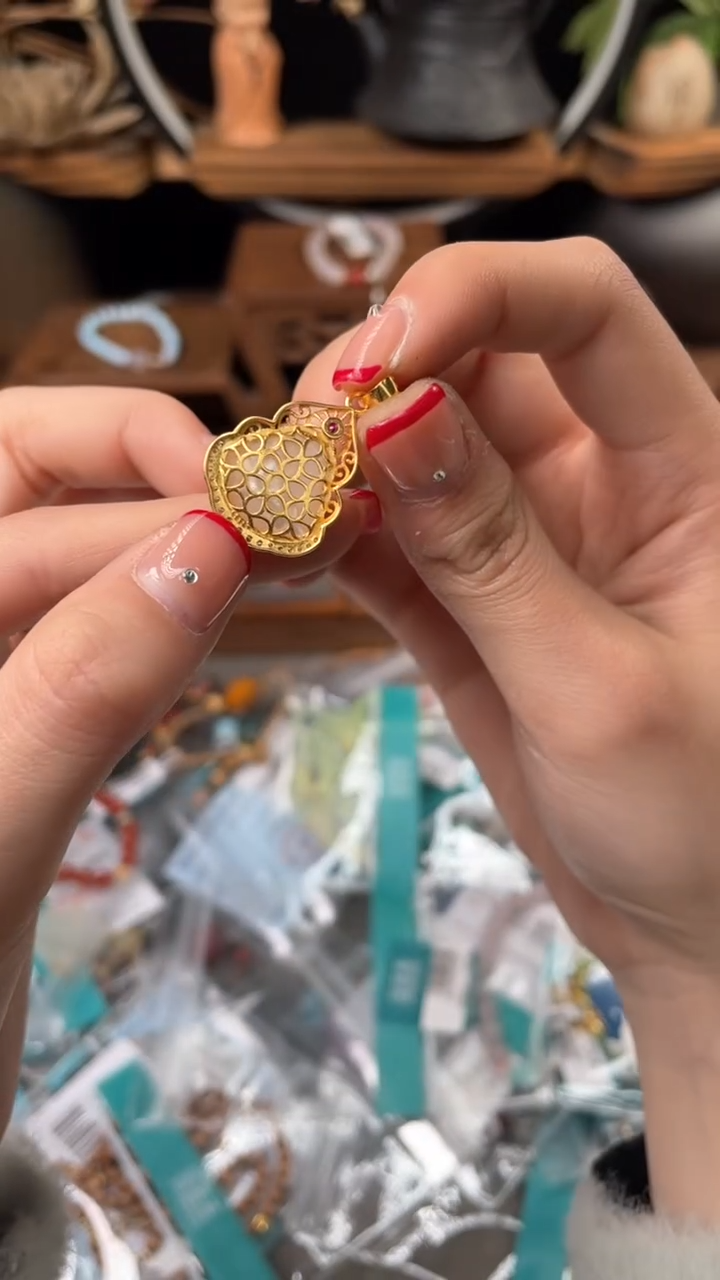 【闪购商品】贝壳（贝母）吊坠银S925镶嵌@@C021N015607