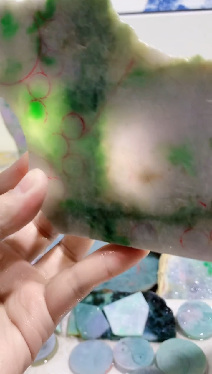 裸石翡翠❤0蒙0翡翠珠宝543