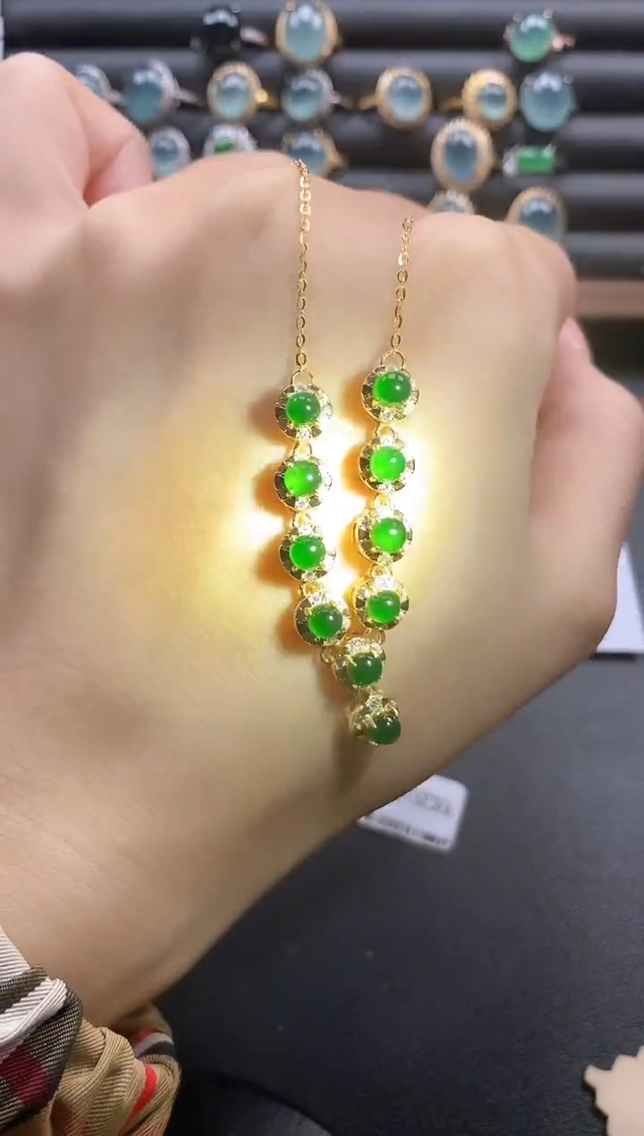 银S925镶嵌戒指翡翠0000