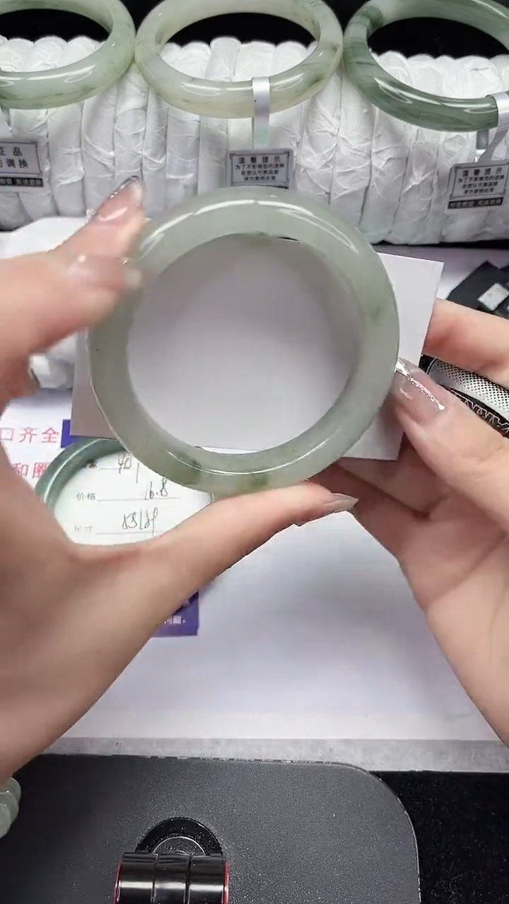 未镶嵌手镯石英质玉402-56/57