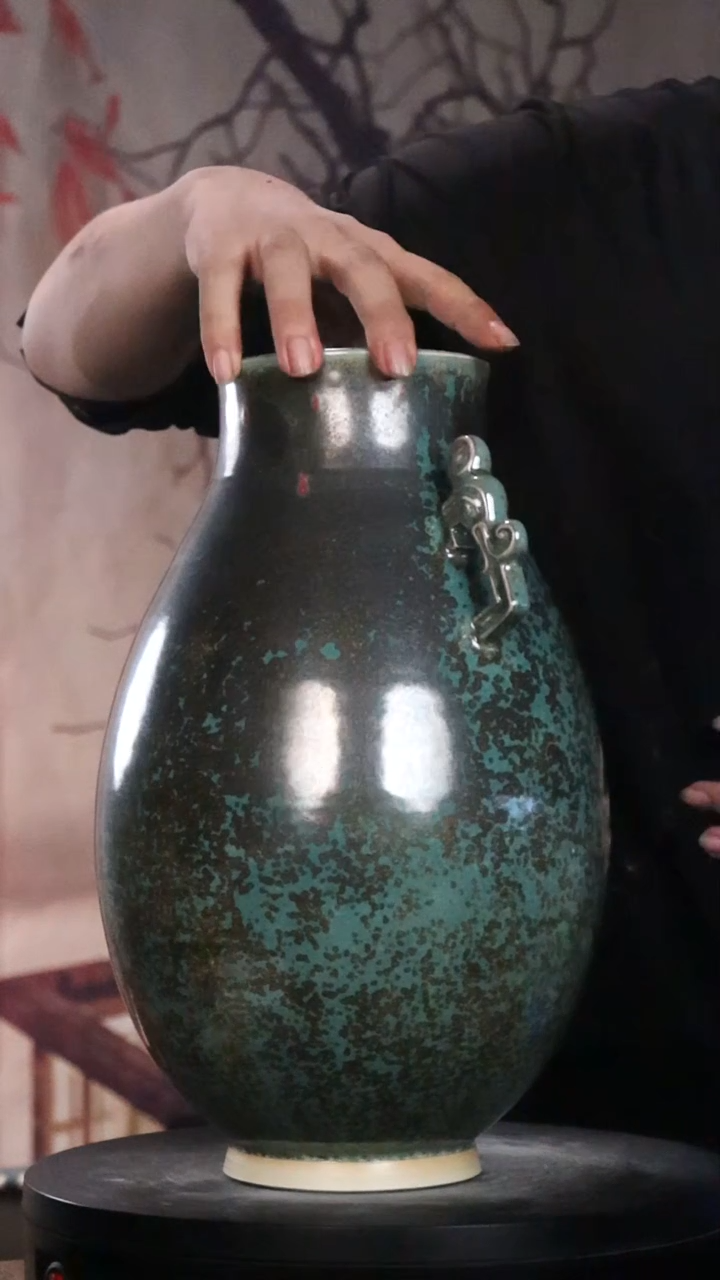 瓷片少年渡钧 钧瓷收藏品