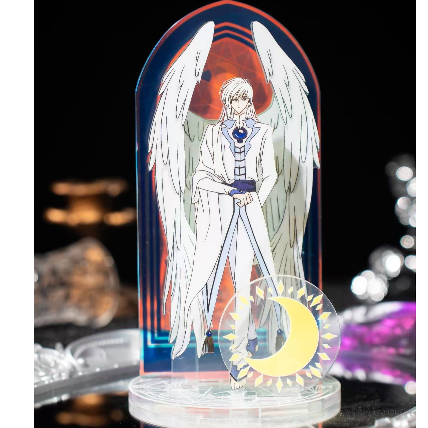 【小立牌】亚克力高透双插小立牌款式