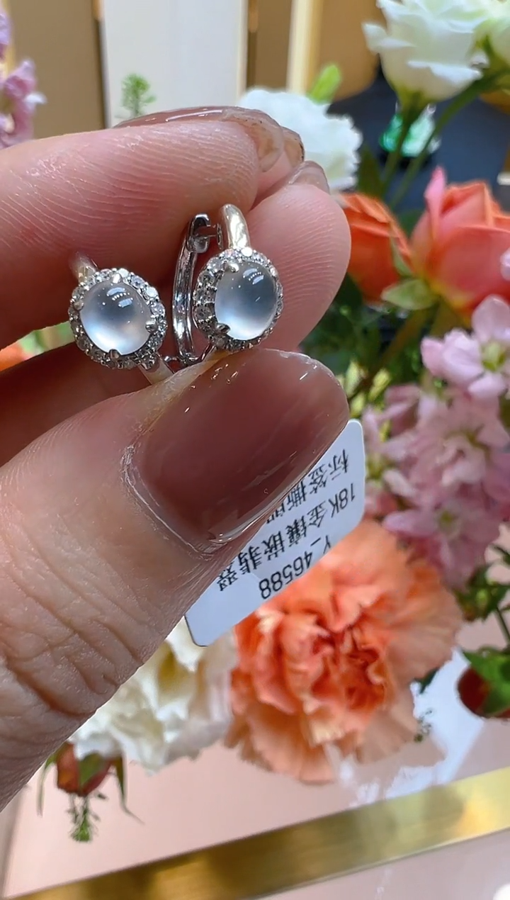 【闪购商品】翡翠18K金镶嵌耳饰多样性团购发一件