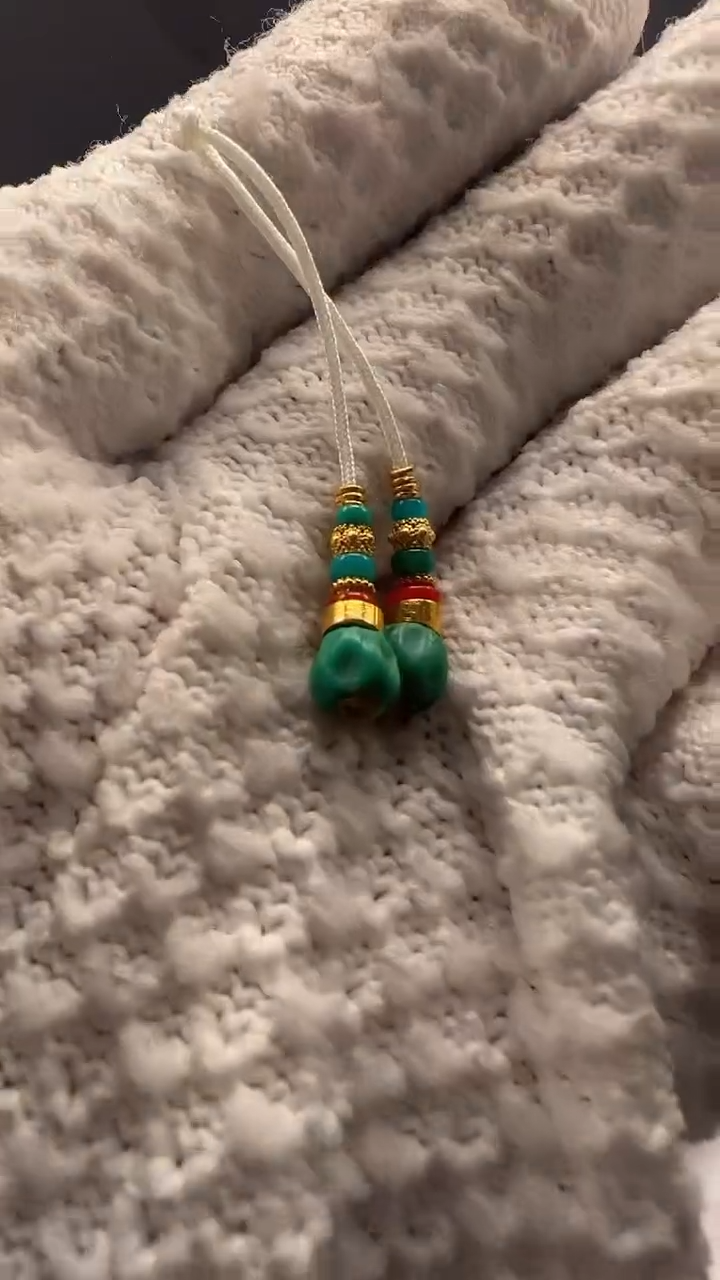 【闪购商品】绿松石弟子珠未镶嵌弟子珠