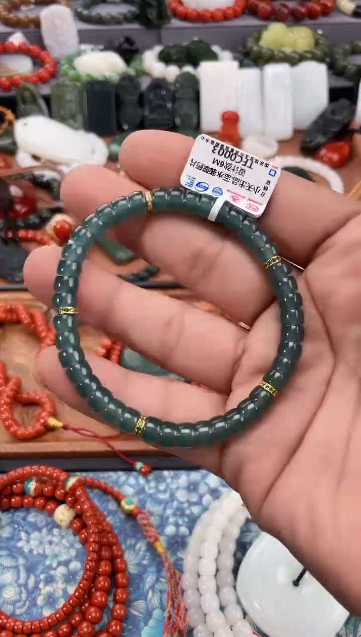 【闪购商品】翡翠手链未镶嵌多样性发一件TFC0003
