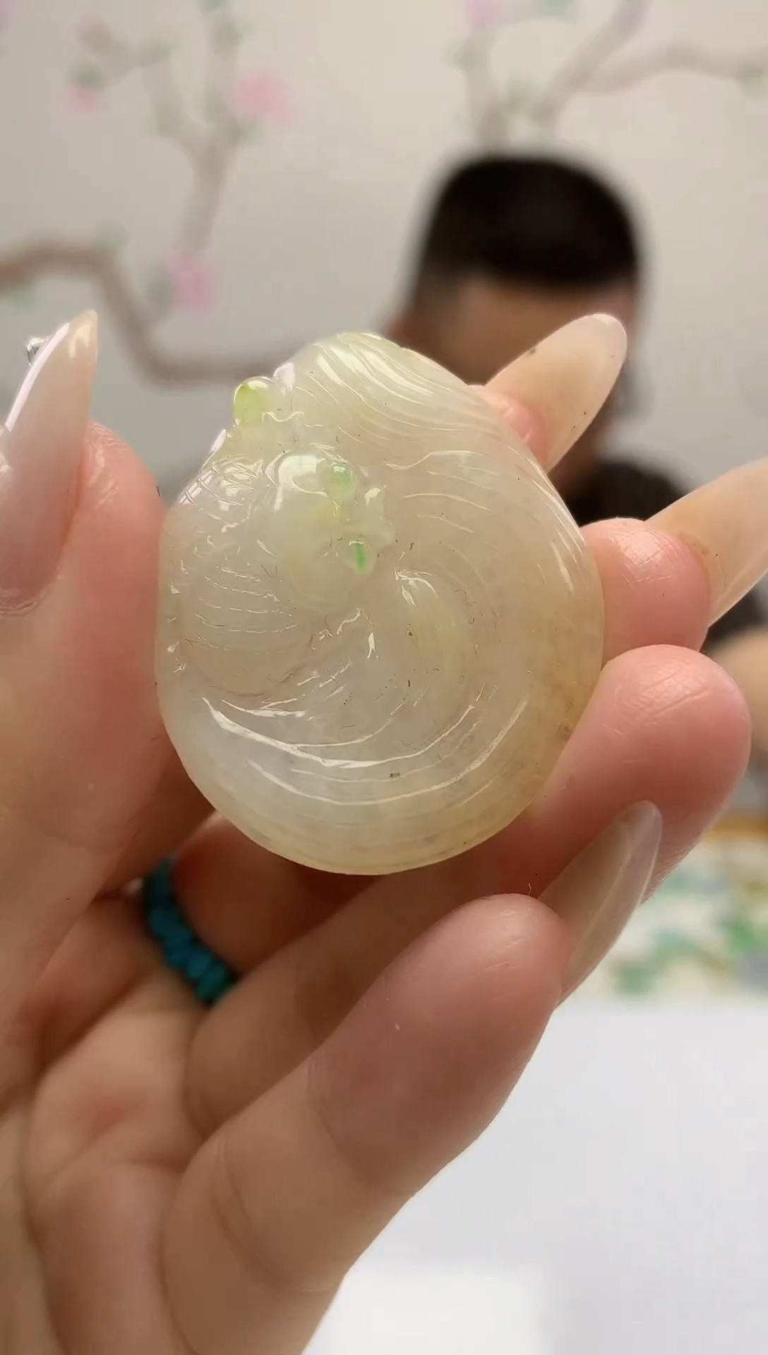 定制翡翠未镶嵌040xy-毛货挂件87