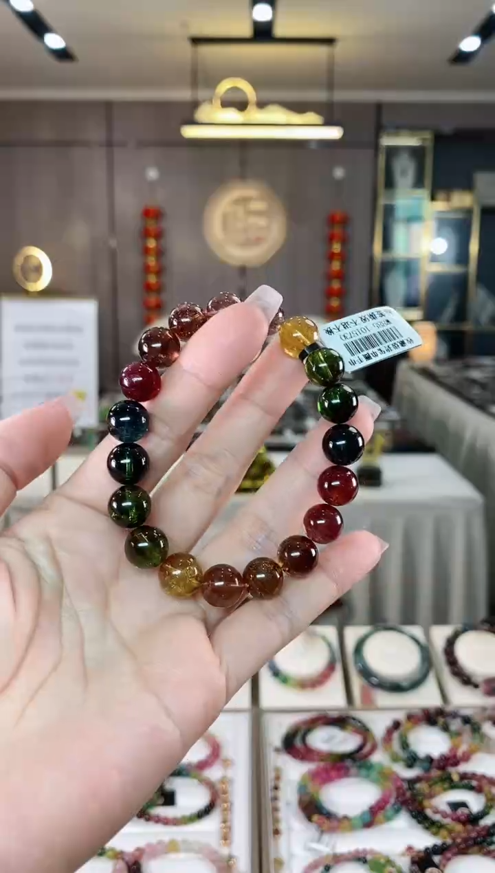 【闪购商品】碧玺单圈手串未镶嵌（多样性发一条）hon