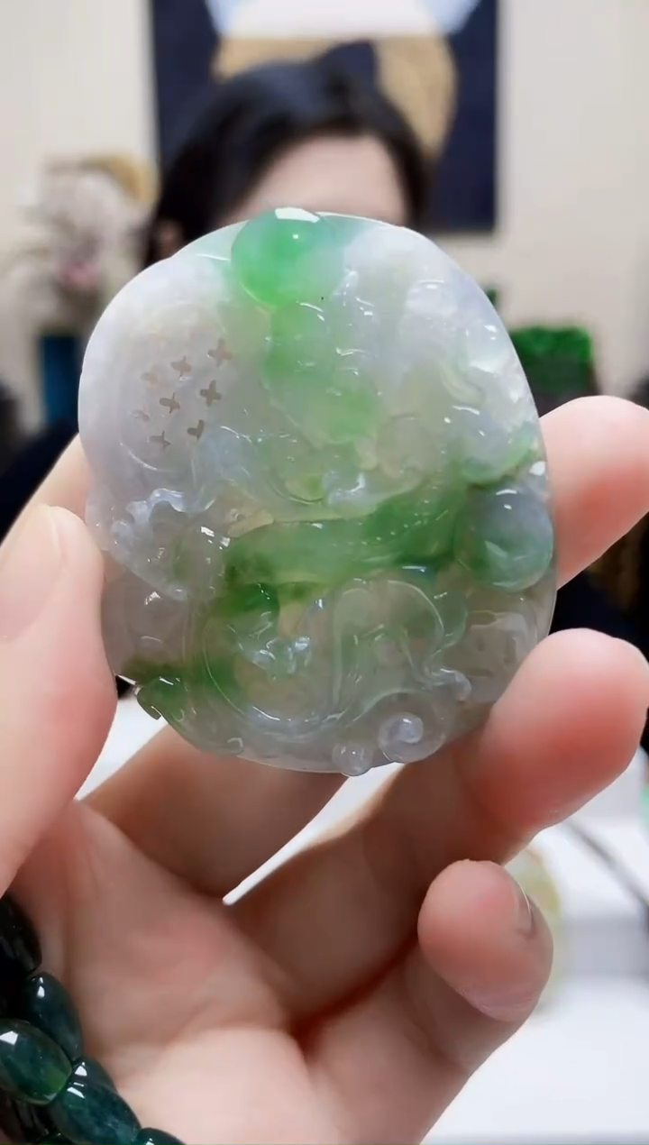 未镶嵌定制翡翠吊坠203