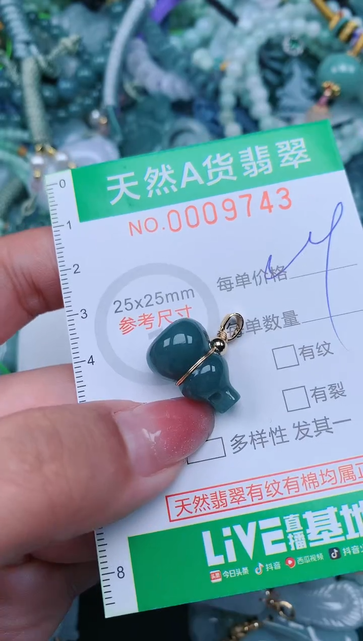 【闪购商品】翡翠颈饰未镶嵌.0009743